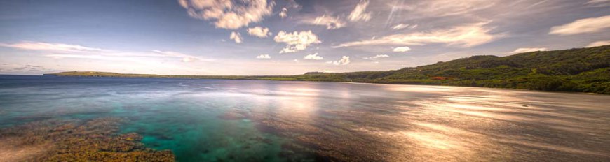 Panoramic view of ocean
