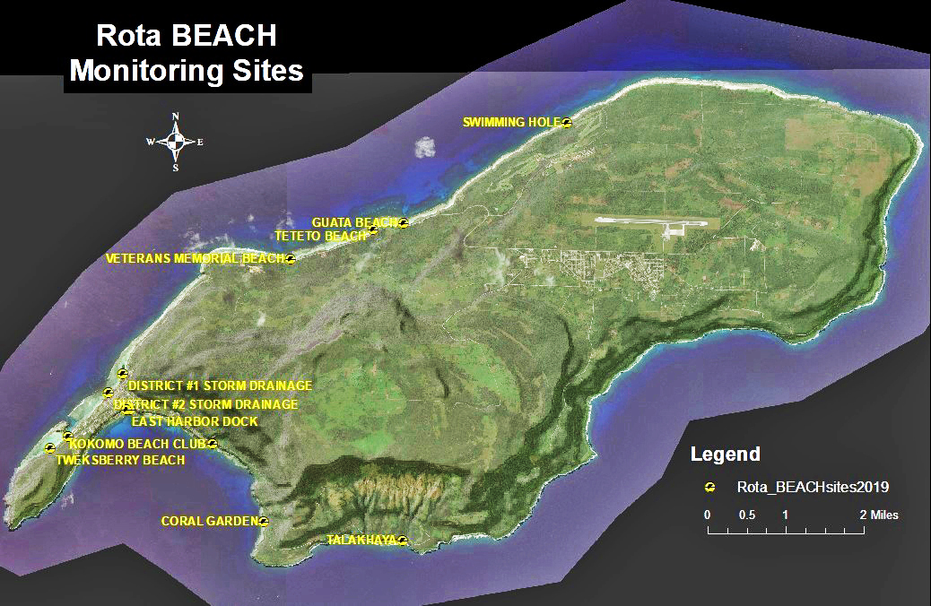 Rota Beaches  Monitoring Site